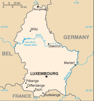 Климат Люксембург