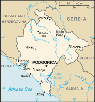 Климат Черногория